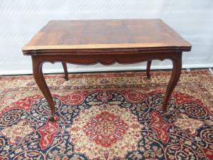 PROVENZAL OAK EXTENDING TABLE, EARLY 1900s, 120x83x75 cm, opens to 198 cm